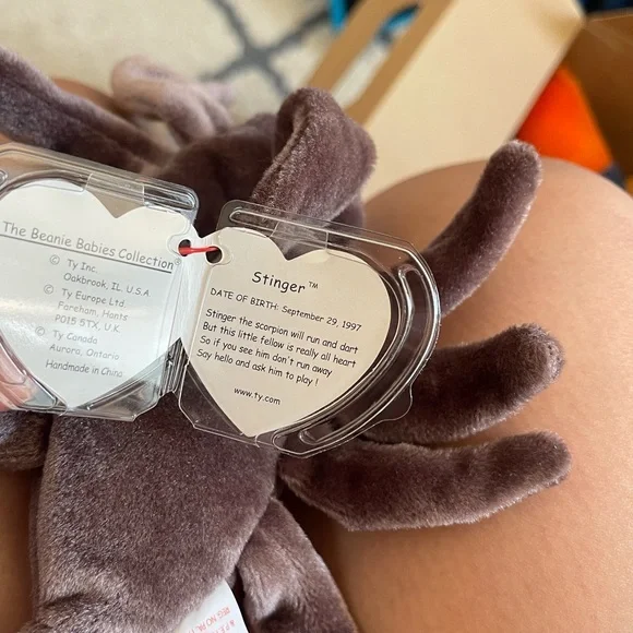 Ty “stinger” beanie baby